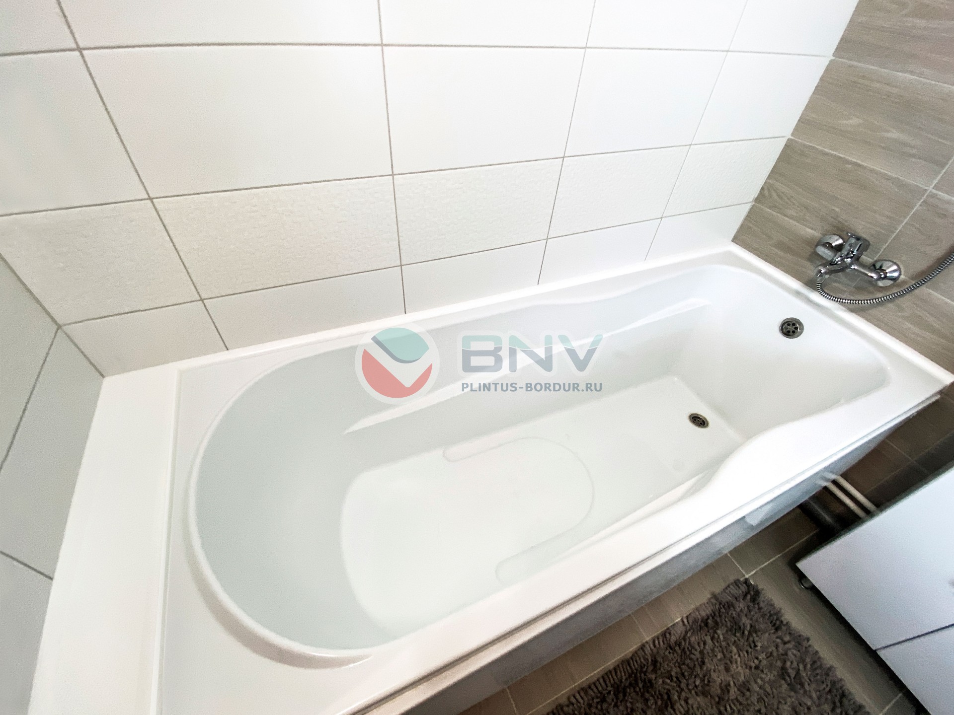 Акриловый бордюр для ванной ПШ12108 интернет-магазин BNV