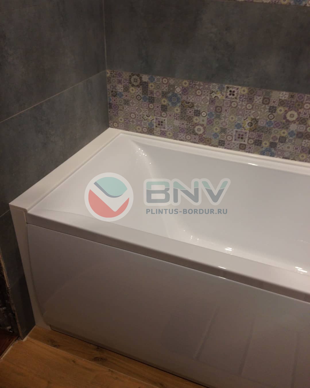 Акриловый бордюр для ванной ПШ1272 интернет-магазин BNV