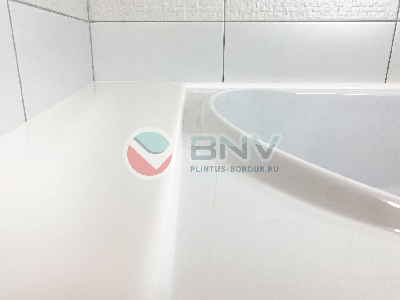Акриловый бордюр для ванной ПШ12300 интернет-магазин BNV