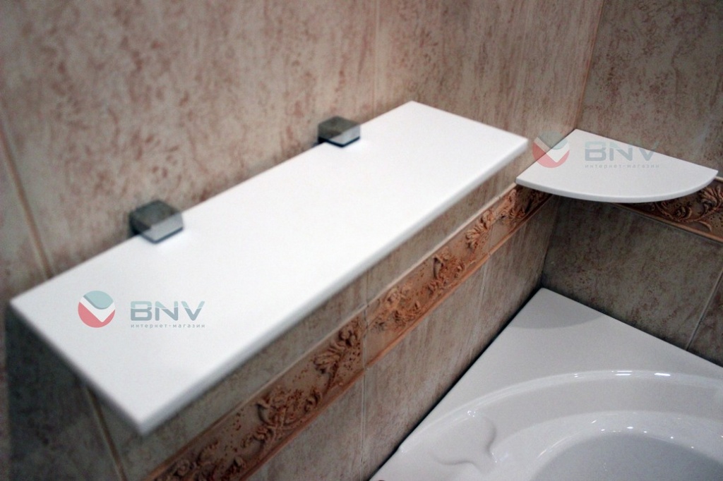 Полка для ванной 200х125 интернет-магазин BNV